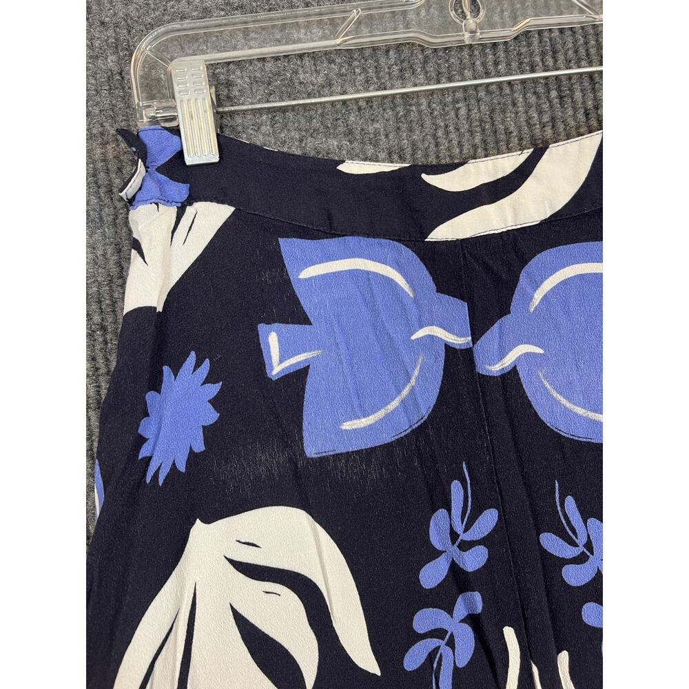 Fifteen Twenty Lexi Skirt Womens Medium Midi Vibrant Print Blue White Boho - Picture 5 of 10